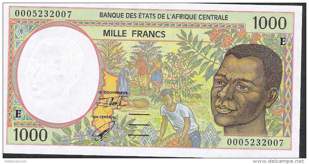 CAMEROUN  P202Eg   1000   FRANCS    2000     UNC. - Camerun