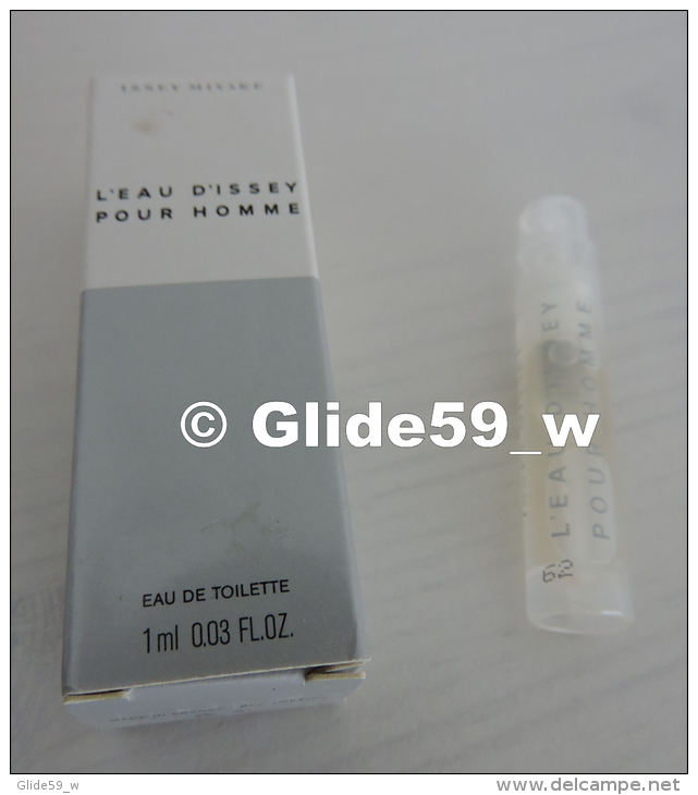 Echantillon Vaporisateur - Eau De Toilette - Issey Miyake - L'Eau D'Issey Pour Homme - 1 Ml - 0.03 Fl. Oz - Muestras De Perfumes (testers)