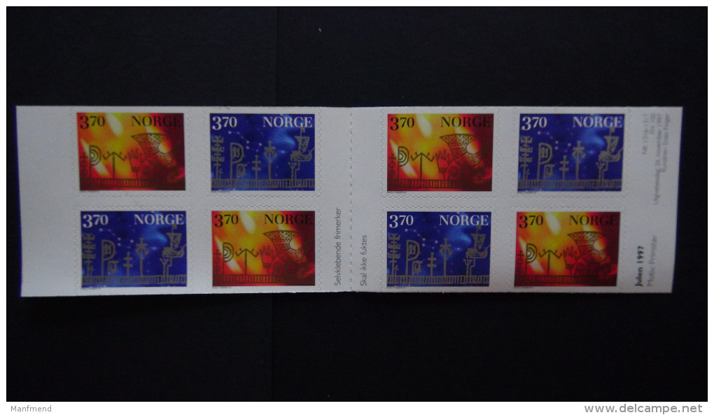 Norway - 1997 - Mi: 1265-6-booklet**MNH - Look Scan - Markenheftchen