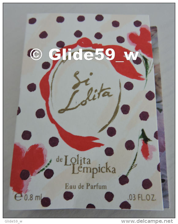 samples (testers) - Echantillon tube - Eau de parfum - Lolita Lempicka - Si - 0,8 ml - .03 oz