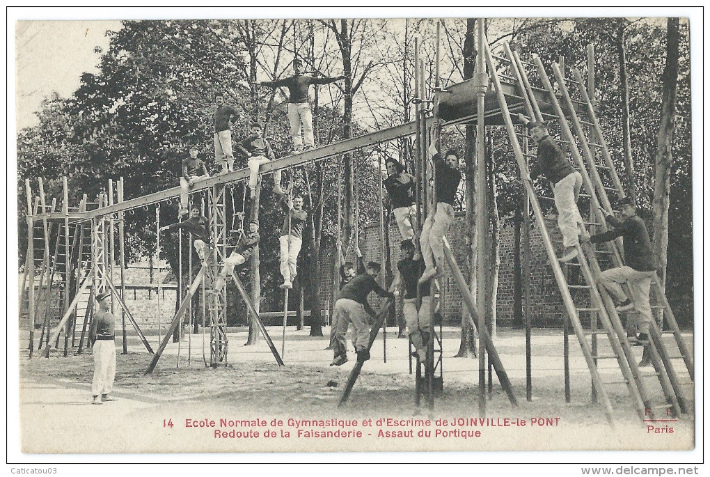 JOINVILLE-LE-PONT (Val De Marne) Ecole Normale De Gymnastique Et Escrime Redoute De La Faisanderie - Joinville Le Pont