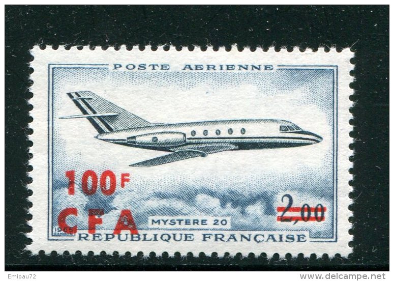 REUNION- CFA- P.A N°61- Neuf Sans Charnière ** - Airmail