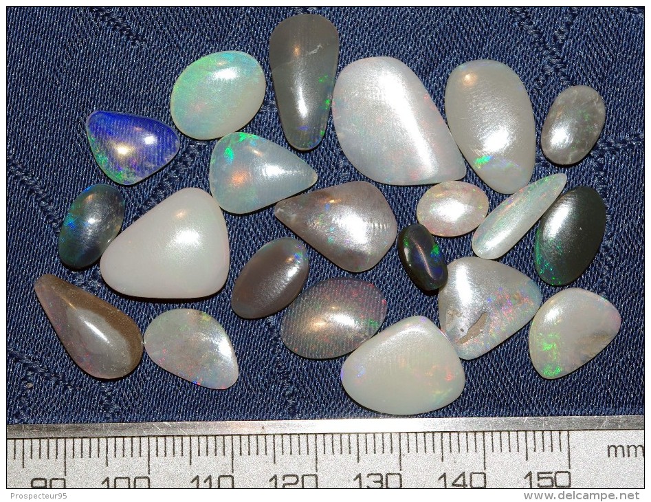 Lot D´Opales D´Australie De 37,30 Carats (n) - Minerals