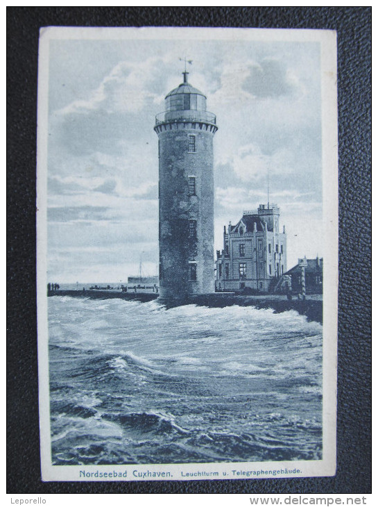 AK CUXHAVEN Leuchtturm Ca.1910  //// D*17545 - Cuxhaven