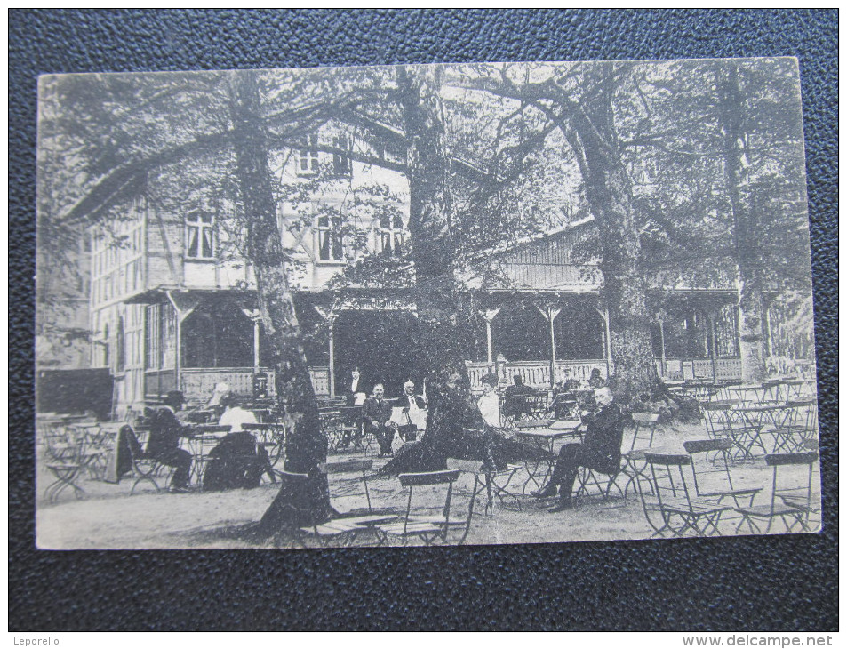 AK SASSNITZ Restaurant Waldhalle Ca.1910 //// D*17559 - Sassnitz