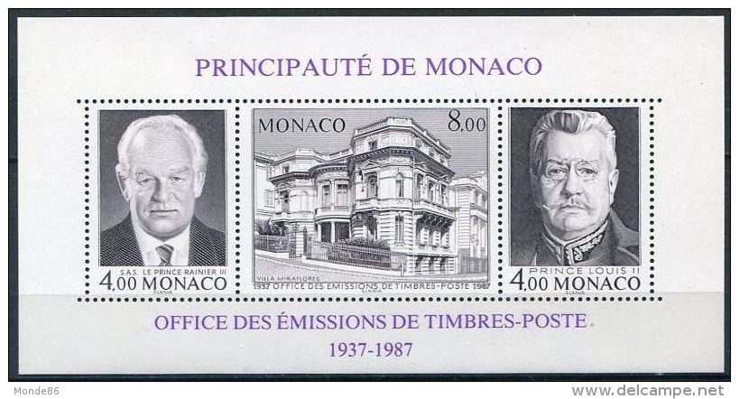 MONACO - Année Complète 1987 ** - TB - Komplette Jahrgänge