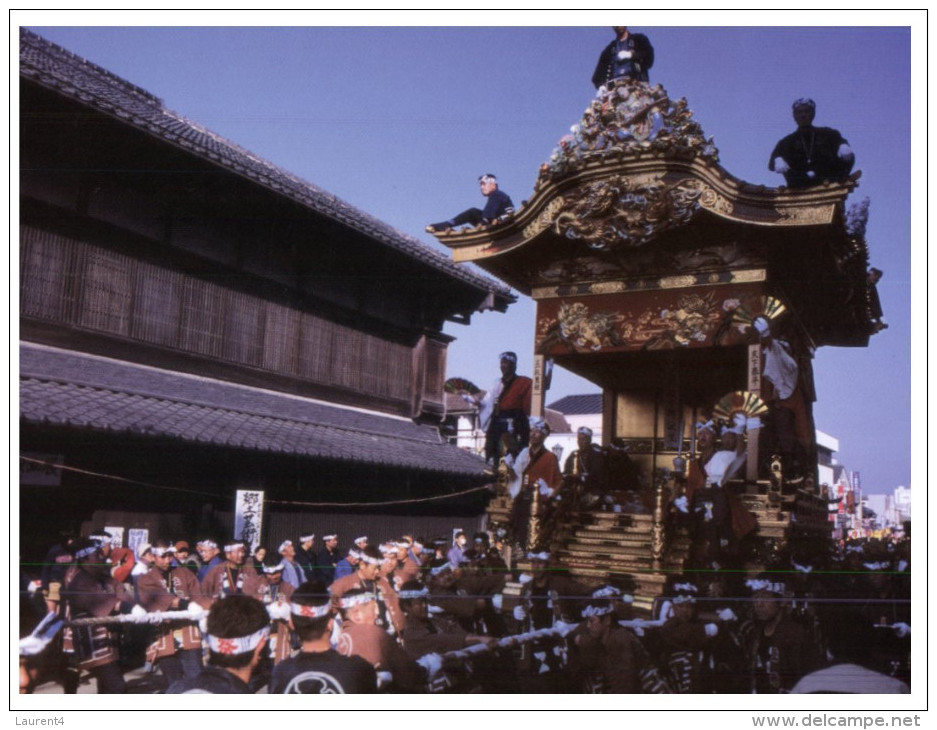 (357) Japan - Religious Procession - Buddhism