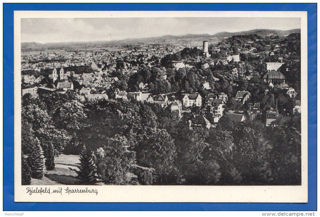 Deutschland; Bielefeld; Panorama Mit Sparrenburg - Bielefeld