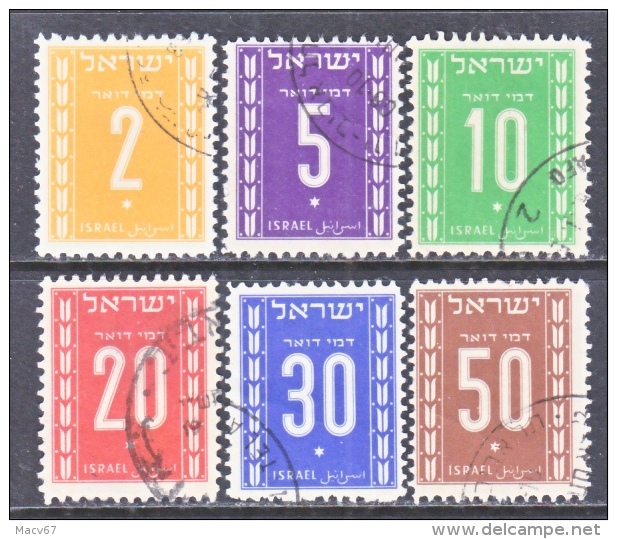 ISRAEL    J 6-11   (o) - Postage Due