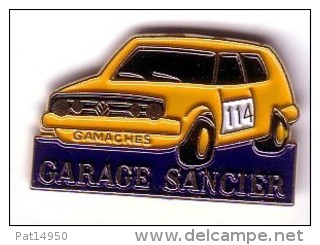 VW VAG   GARAGE SANCIER   GOLF JAUNE No 114  à  GAMACHES ( Dpt 80 ) - Volkswagen