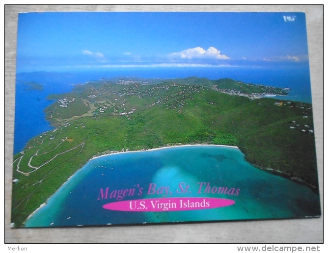 USA Virgin Islands - Magen's Bay  St. Thomas  - Stamp Bird  - Handstamp San Juan Puerto Rico    D132743 - Jungferninseln, Amerik.