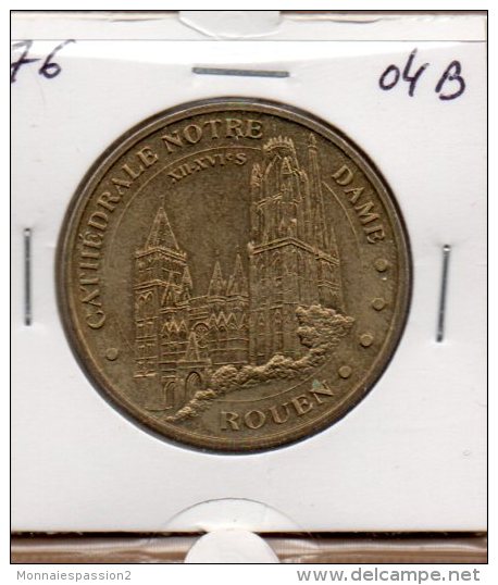 Monnaie De Paris : Cathédrale Notre Dame De Rouen - 2004 - 2004