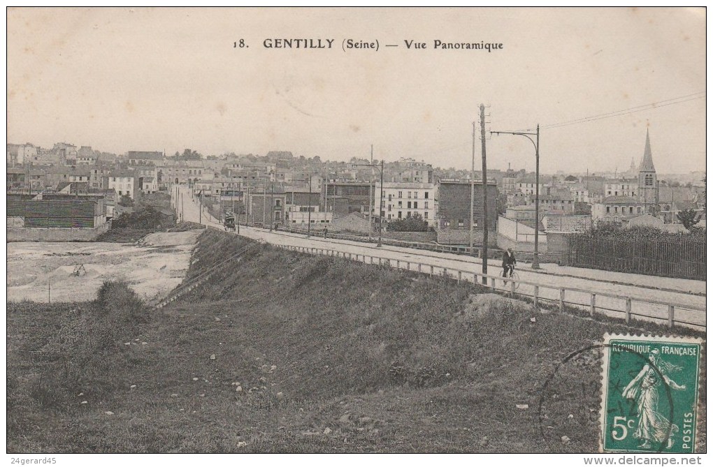 CPA GENTILLY (Val De Marne) - Vue Panoramique - Gentilly