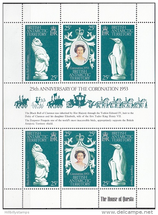 British Antartic Terr.     Scott No. 71      Lot No. 821        Mnh    Year  1978 - Unused Stamps