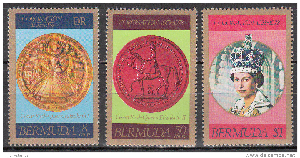 Bermuda    Scott No  360-62     Mnh    Year  1978 - Bermuda