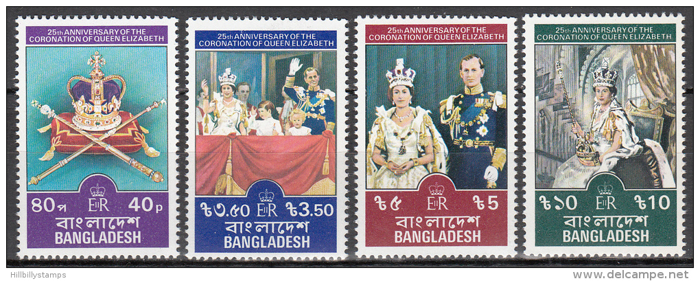 Bangladesh    Scott No  145-48     Mnh    Year  1978 - Bangladesh