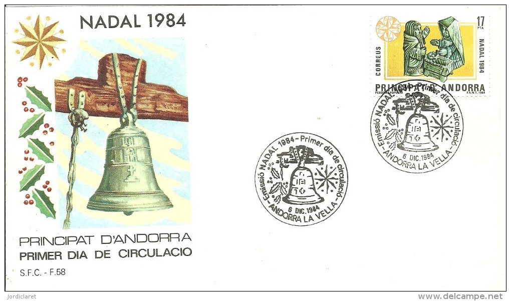 FDC 1984 - Lettres & Documents