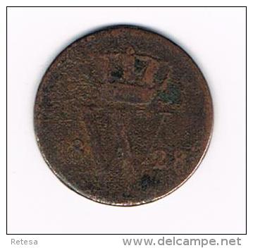 *** NEDERLAND  1 CENT  1828  B WILLEM I - 1815-1840 : Willem I