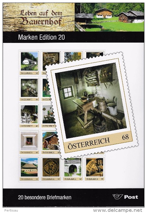 Map Leven Op De Boerderij 20 Excl .zegels 2015 - Unused Stamps