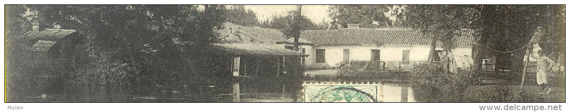 MOULIN A EAU : GUJAN-MESTRAS 1907 LAVOIR DANEY Dép 33 GIRONDE LITTORAL COTE D’ARGENT Collection V FAURE P86 - Gujan-Mestras