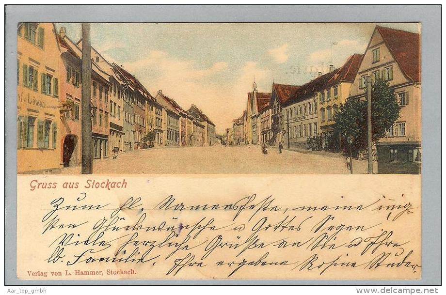 AK DE BW Stockach 1903-11-20 Panorama-Foto L.Hammer - Stockach