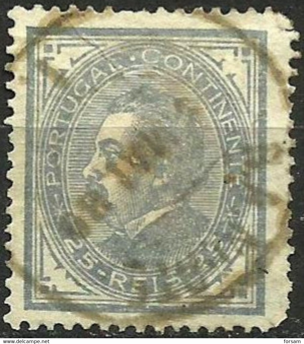 PORTUGAL..1880..Michel # 52...used...MiCV - 5 Euro. - Neufs