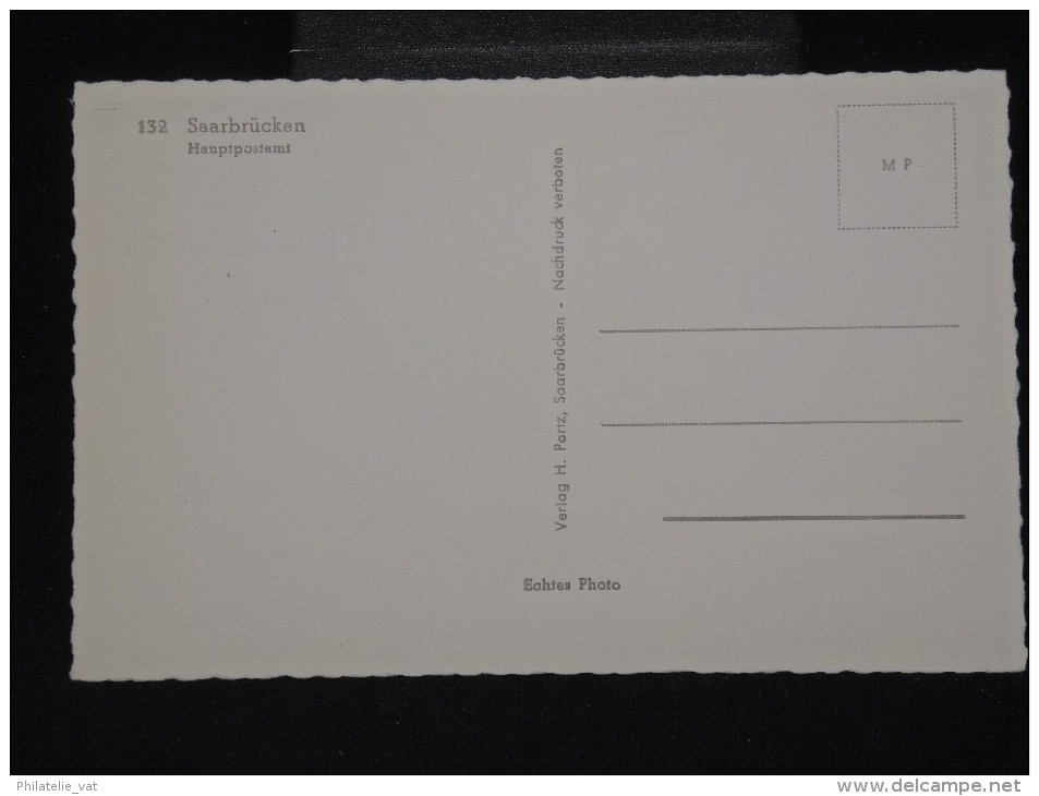 SARRE - Carte Maximum En 1953 - A Voir  - Lot P10356 - Cartes-maximum