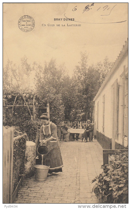 CPA - Bray Dunes - Un Coin De La Laiterie - Bray-Dunes