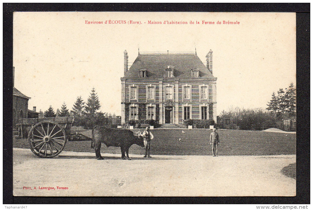 CPA: Dépt.27. Environs D'ECOUIS . Maison D'Habitation De La Ferme BREMULE . Animation. - Autres & Non Classés