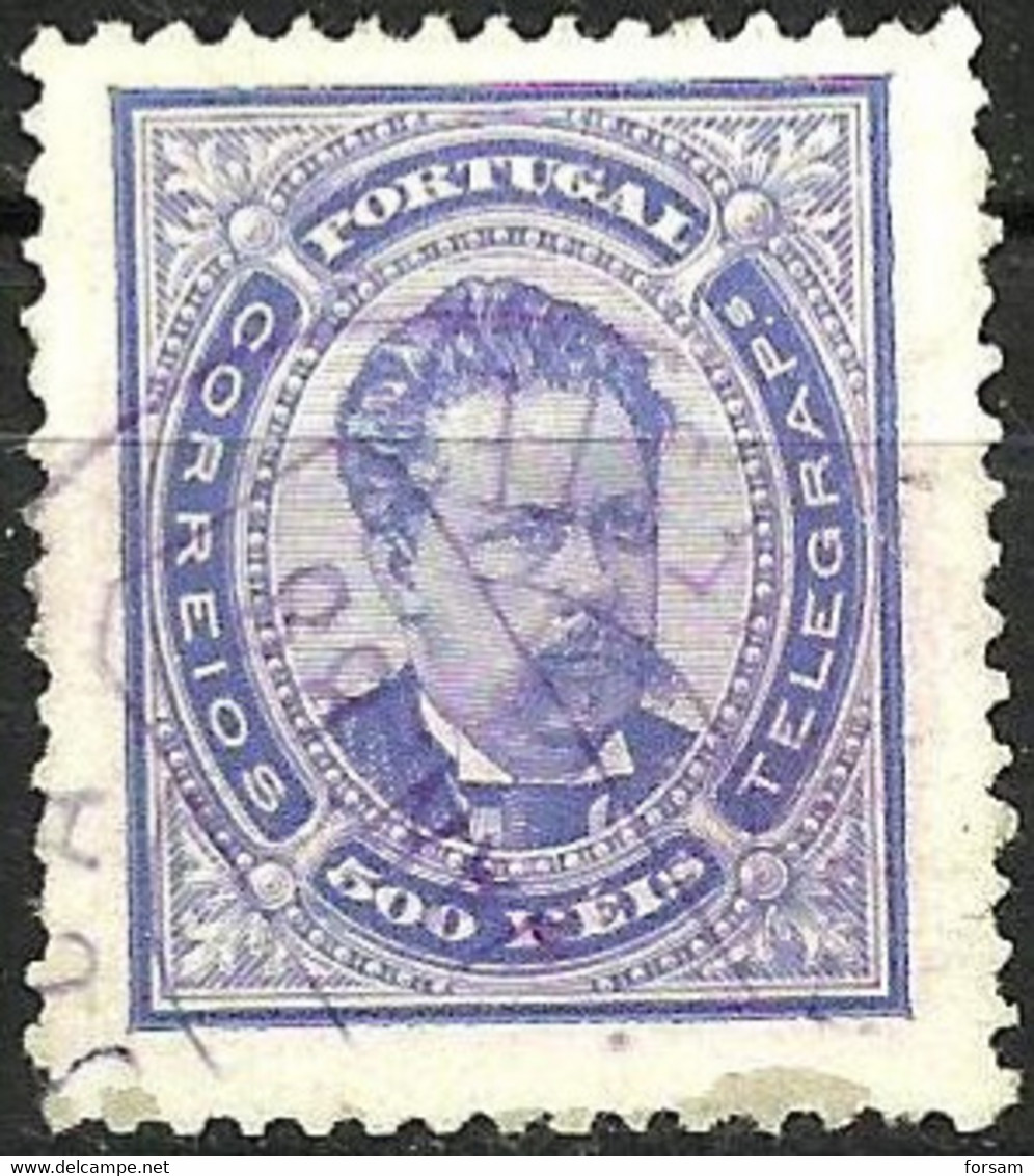 PORTUGAL..1887..Michel # 64 B...used...MiCV - 75 Euro. - Unused Stamps