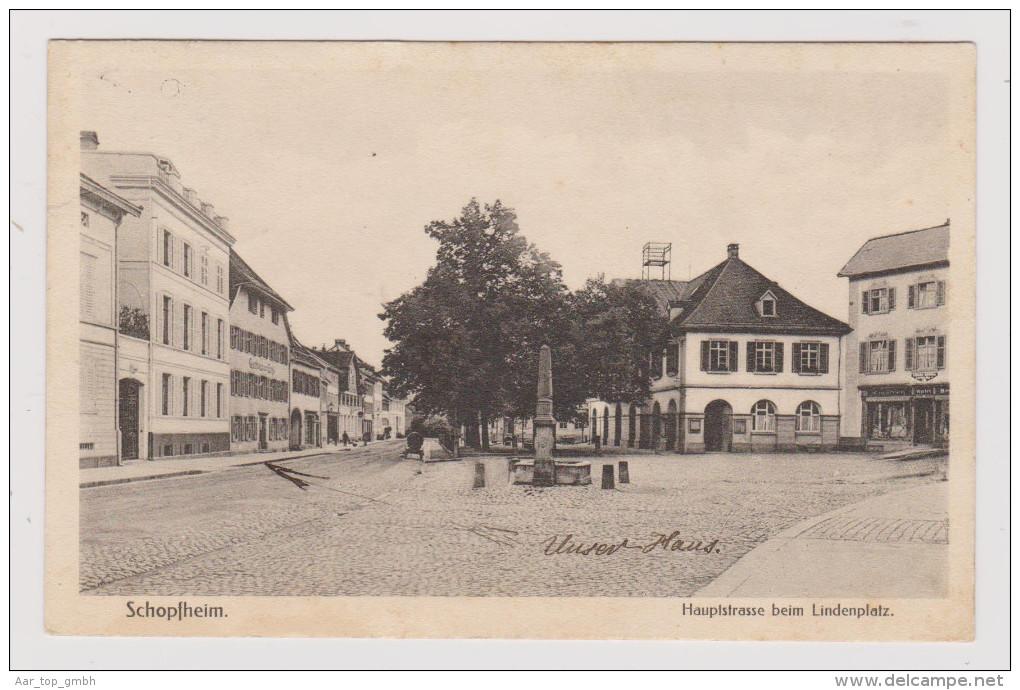 AK DE BW Schopfheim 1915-06-28 Foto K.Schreiber # 165 - Schopfheim