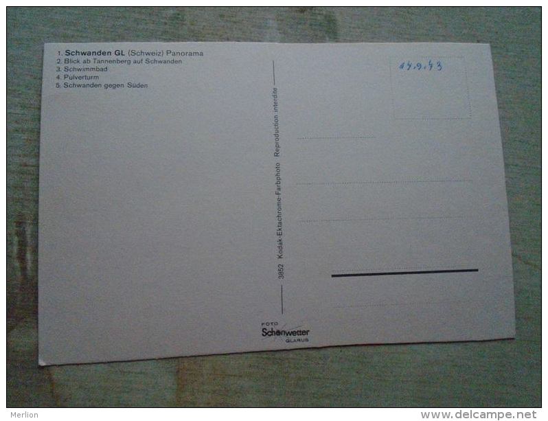 CH  -GL-  Schwanden   D132840 - Schwanden