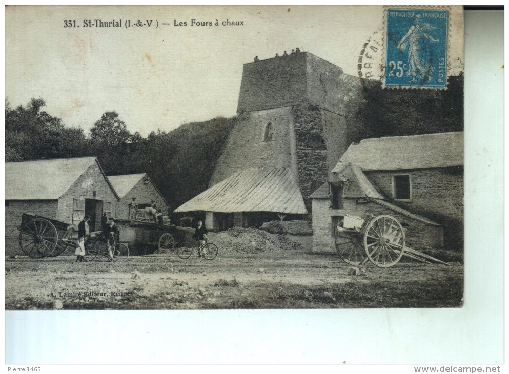 St THURIAL Les Fours à Chaux - Autres & Non Classés