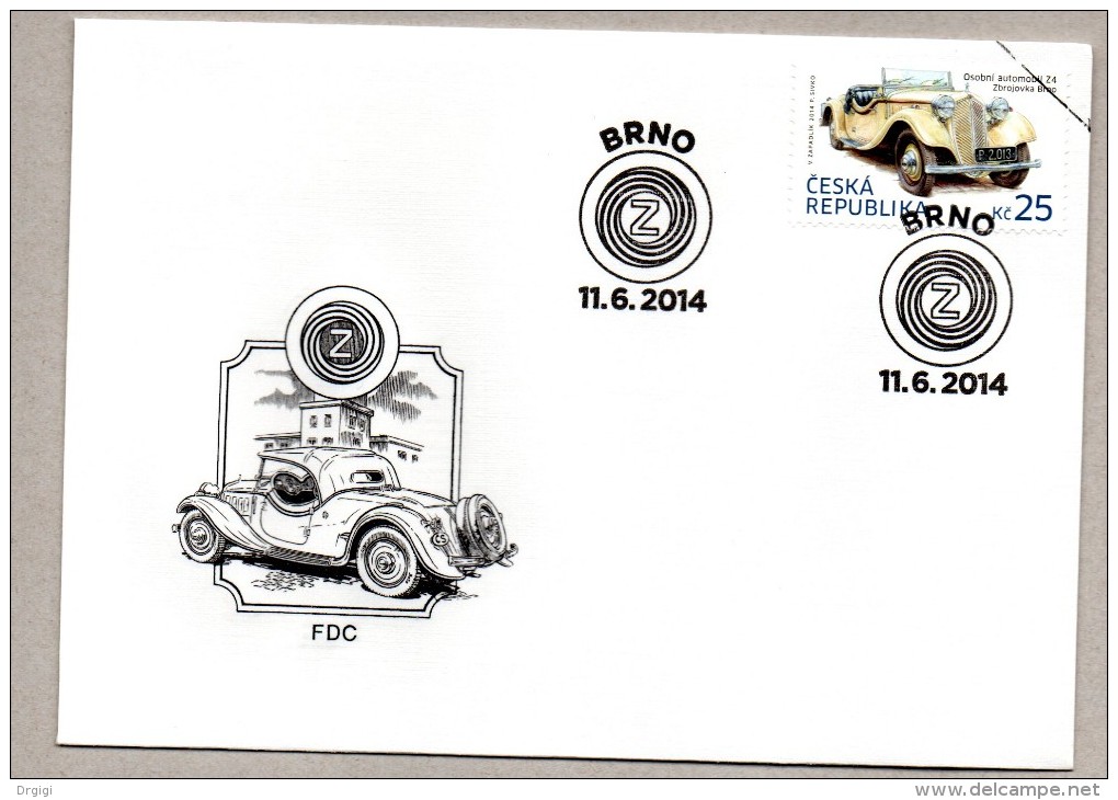 § CZECH REPUBLIC, REPUBBLICA CECA, FDC 2014, MUSEO DELLA SLESIA - FDC