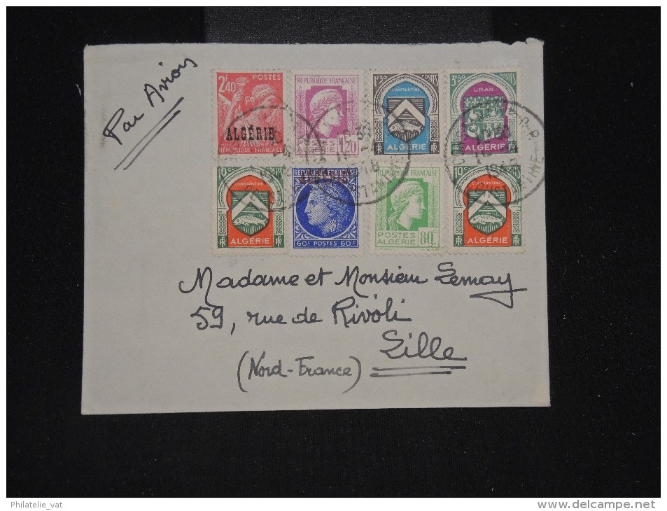 FRANCE - ALGERIE - Enveloppe Pour La France En 1948 - Aff. Plaisant - à Voir - Lot P10382 - Lettres & Documents
