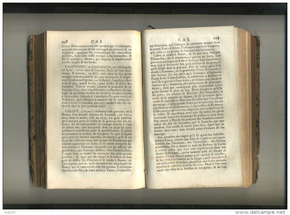 - DICTIONNAIRE DES ARTISTES . TOME I . A PARIS M. DCC.LXXVI . - 1701-1800