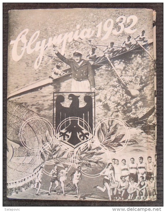 Album "Olympia 1932 Die Olympische Spiele In Los Angeles" Volledig Uitgave Cigaretten Bilderdienst Bahrenfeld - Albums & Catalogues
