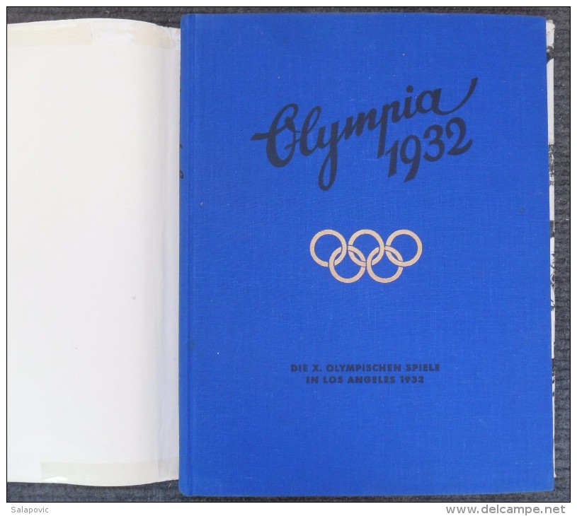 Album "Olympia 1932 Die Olympische Spiele In Los Angeles" Volledig Uitgave Cigaretten Bilderdienst Bahrenfeld - Albums & Catalogues