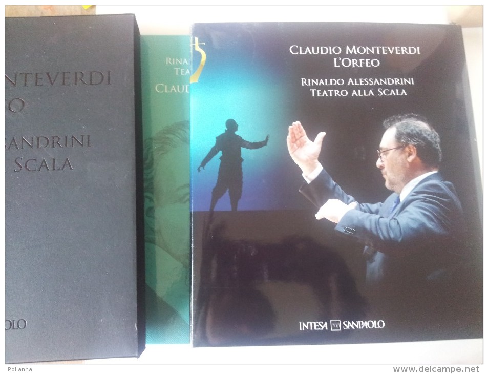 M#0J9 Claudio Monteverdi L´ORFEO Rinaldo Alessandrini Teatro Alla Scala S.Paolo Ed.spec.2010 Con CD - Cinéma Et Musique
