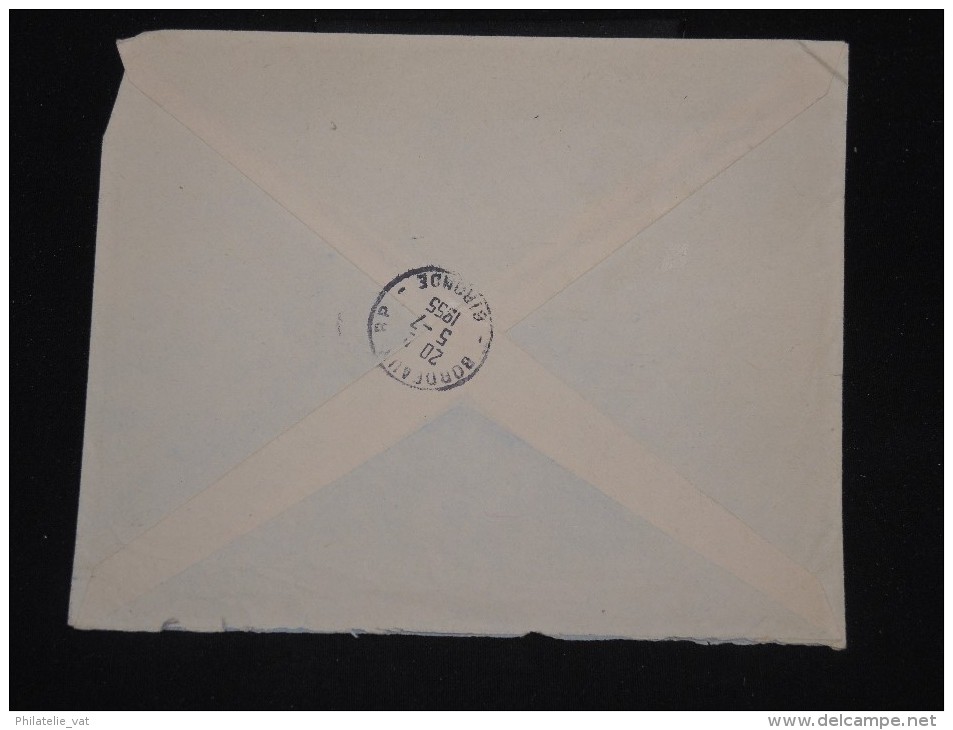 FRANCE - MAROC - Enveloppe En Recommandée Pour Bordeaux En 1955 - Aff. Plaisant - à Voir - Lot P10397 - Briefe U. Dokumente