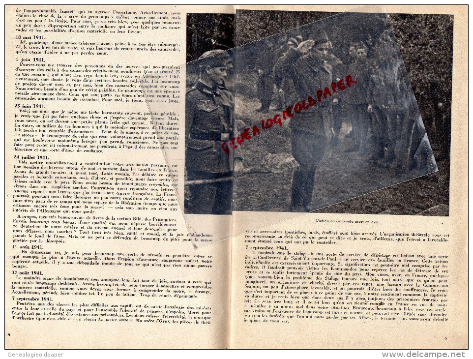 1939-1945-GUERRE -PETAIN NOS PRISONNIERS- EDITIONS DU CERF-PARIS-DESSIN FAIT AU STALAG 1A-PRUSSE -1941- PHILIPPON - 5. Wereldoorlogen