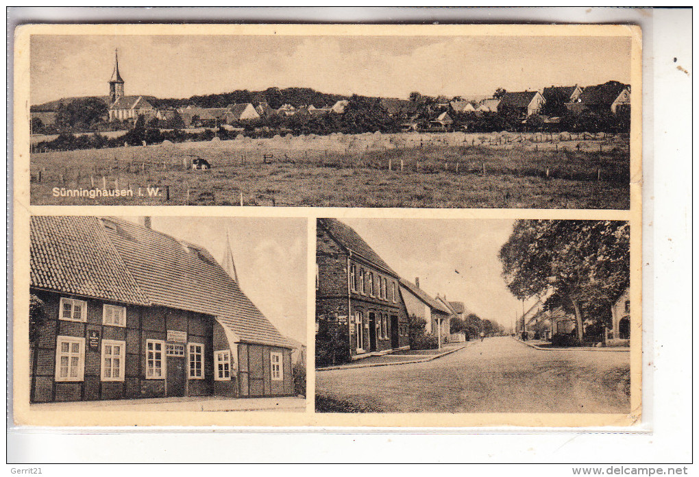 4740 OELDE - SÜNNINGHAUSEN, Mehrbild - Warendorf