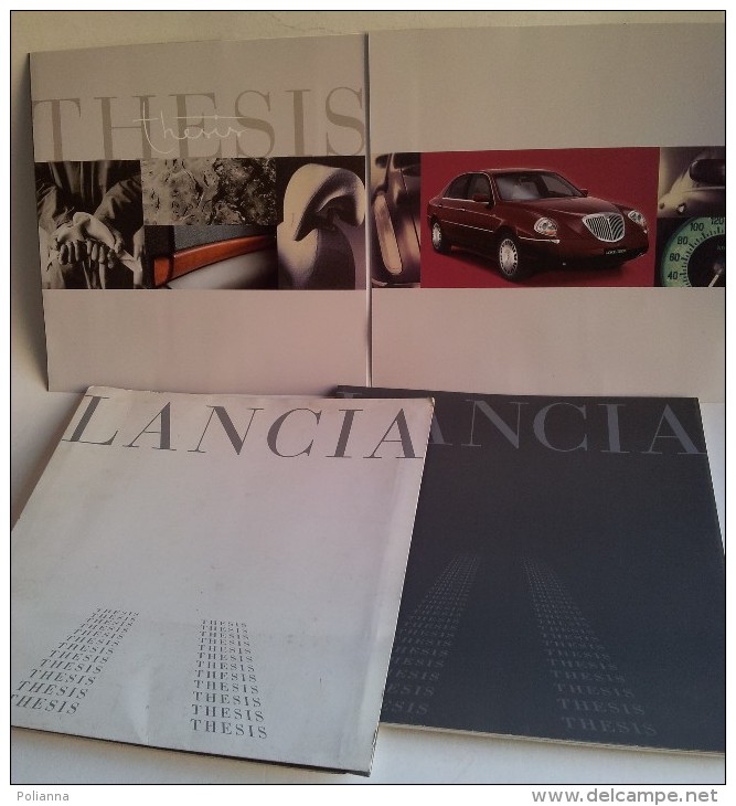 M#0J21 LANCIA THESIS Catalogo 2002. Foto In B/n Di Marco D´Anna/AUTOMOBILISMO - Engines