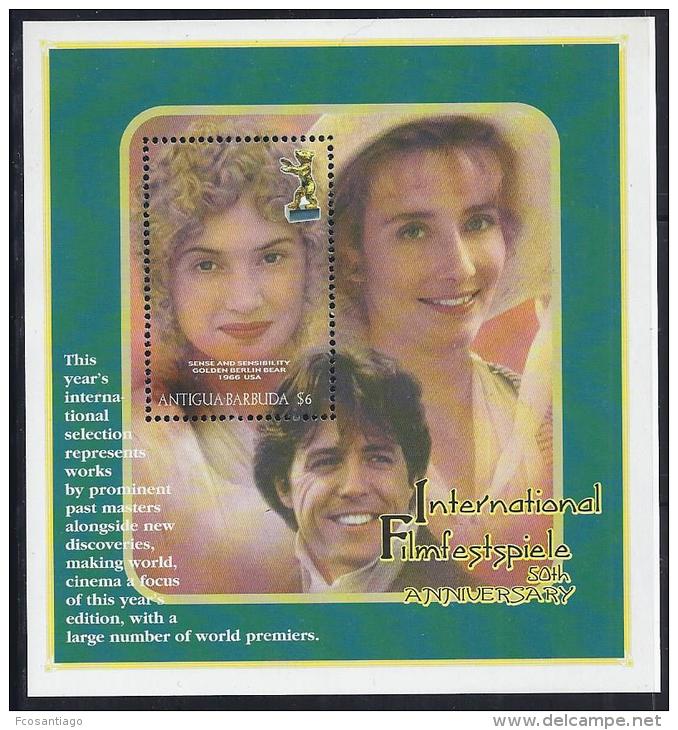 ARTE/CINEMA - ANTIGUA 2000 - Yvert #H 448 MNH ** - Cinema