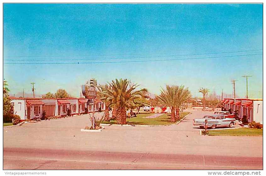 244365-Arizona, Mesa, Del Rio Lodge, 50s Car, Dexter Press No 22275-B - Mesa