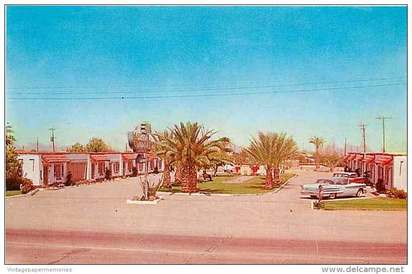 244367-Arizona, Mesa, Del Rio Lodge, 50s Car, Dexter Press No 22275-B - Mesa