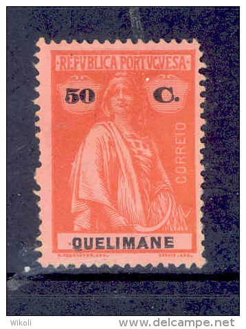 ! ! Quelimane - 1914 Ceres 50 C - Af. 39 - No Gum - Quelimane