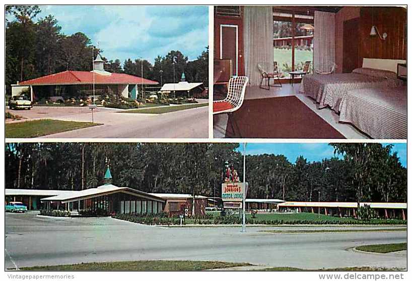 244395-Florida, Ocala, Howard Johnson's Motor Lodge & Restaurant, Multi-View, Koppel No 29743 - Ocala