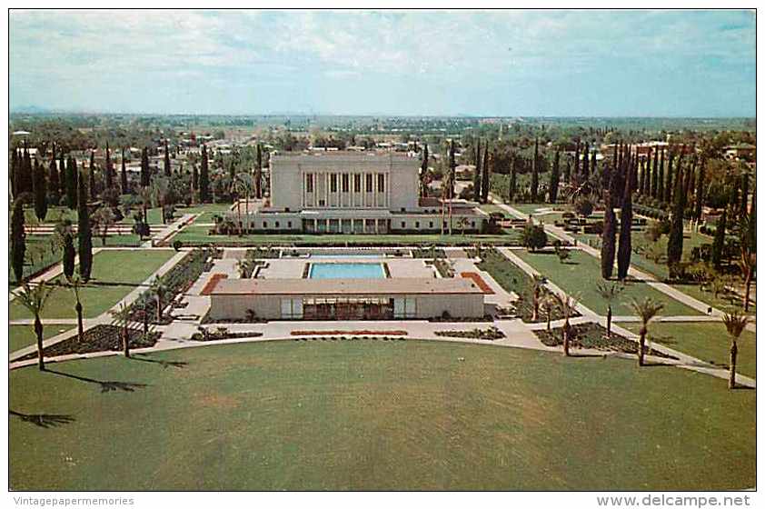 244399-Arizona, Mesa, Mormon Temple, Gillett Bros No 5068B - Mesa