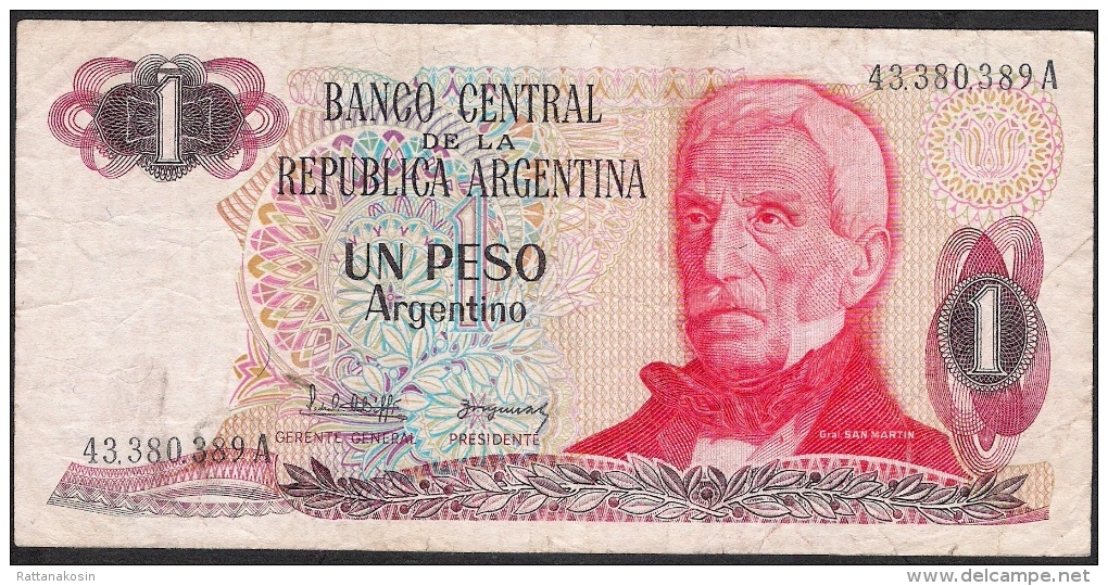 ARGENTINA P311 100 P.A.   1983   Serie A FINE - Argentina